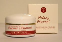 Belleza y cosmetica. Crema natural para el tratamiento de las uñas